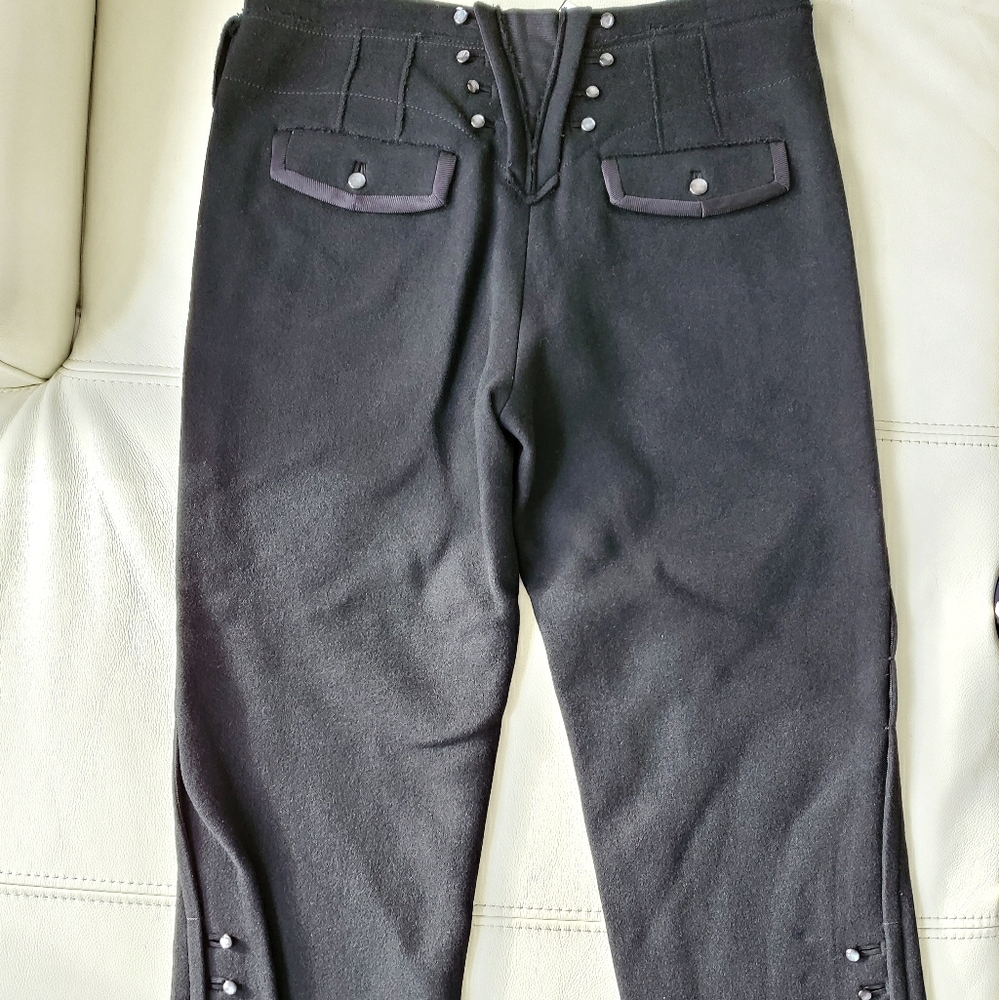 NWT Marc Jacobs black wool cropped pants